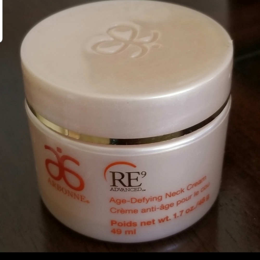 New RE9 Arbonne Age Defying Neck Cream